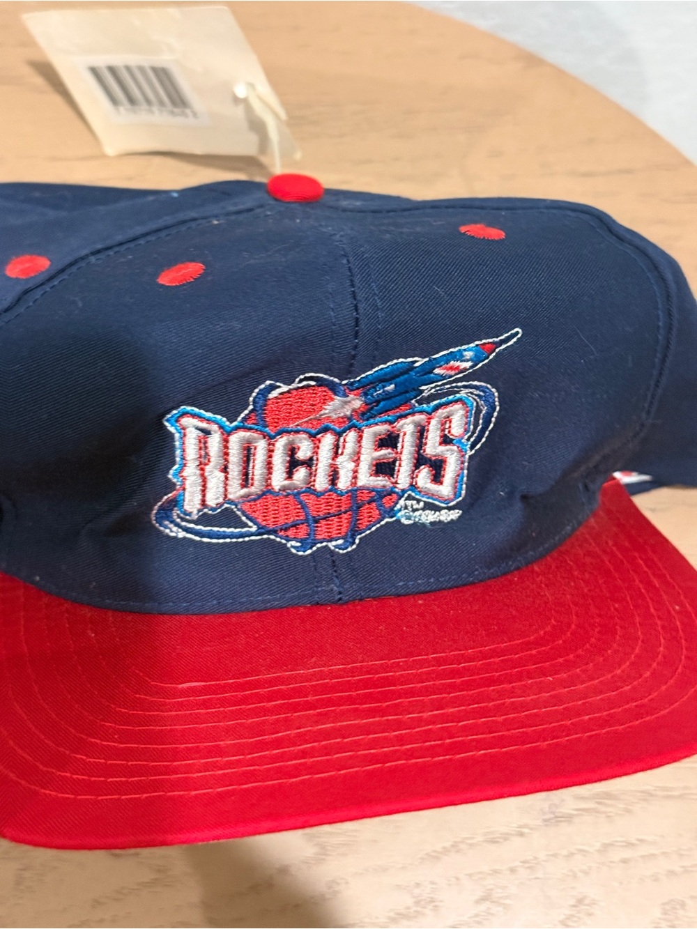 NBA Houston Rockets Navy and Red‎ Snapback Cap